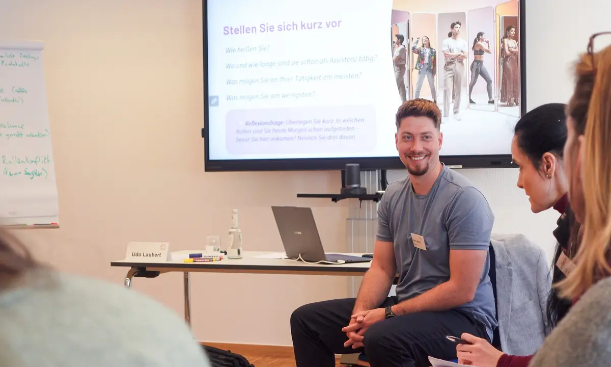 Udo Laubert im Business-Workshop